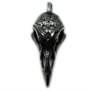 Raven Skull Pendant